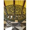 Image 3 : Cast Iron Patio Table & 2 Chairs