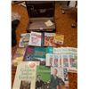Image 1 : Leather Presto Briefcase & Assorted Books