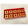 Image 2 : Lot of (150) New? Sandvik Carbide Inserts, P/N: SCMT 432-KR