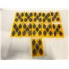 Image 1 : Lot of (55) New? Kennametal Carbide Inserts, P/N: DNGA543