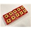 Image 2 : Lot of (120) New? Sandvik Carbide Inserts, P/N: SNMG 433-61