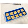 Image 2 : Lot of (50) New? Valenite Carbide Inserts, P/N: SPG422T00720