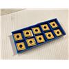 Image 2 : Lot of (30) New? Korloy Carbide Inserts, P/N: CNMG 432-GM