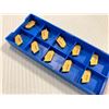 Image 2 : Lot of (30) New? Korloy Carbide Inserts, P/N: SP300