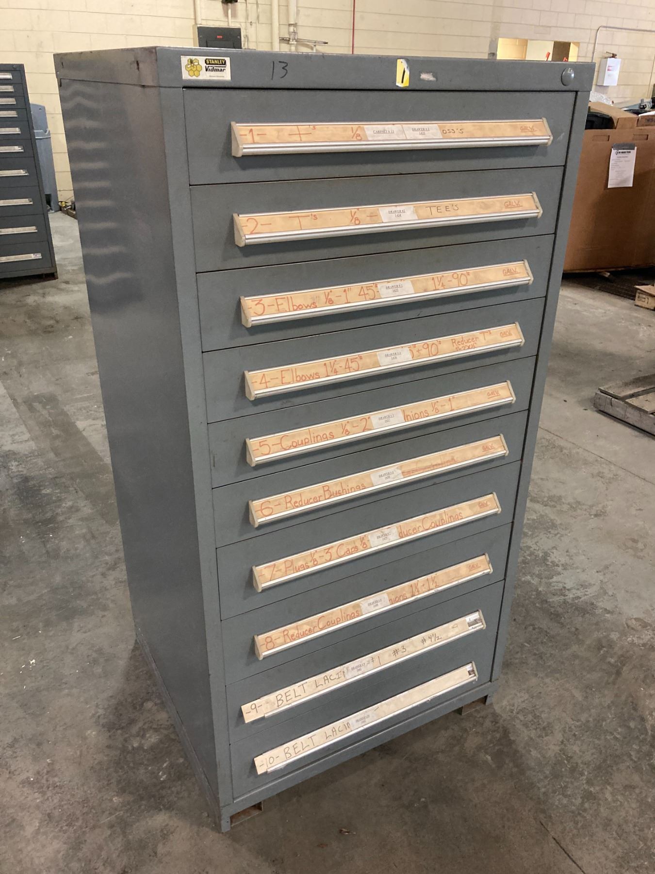 Vidmar 10 Drawer Tool BTM Industrial