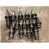 Image 2 : Lot of (13) CAT50 Misc TG100 Collet Chucks