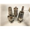 Image 1 : Lot of (5) Misc HSK63A Tool Holders