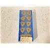 Image 2 : Lot of (10) New? Valenite Carbide Inserts, P/N: WNMG 432 LM