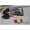 Image 1 : Assorted Gloves, Replacement Fuel Door & Other Car Related Items