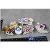 Image 1 : Floral Bone China Miniatures