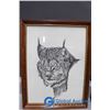 Image 2 : (3) Framed Animal Drawing Signed by HAP Wilson