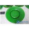 Image 2 : Green Glass Dishes