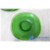 Image 5 : Green Glass Dishes