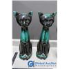 Image 2 : Blue Mountain Pottery Cat Statues & Urn