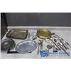 Image 1 : Metal/Silver Dishware & Cutlery