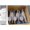 Image 3 : **(47) 53W Halogen Soft White Bulbs - A Style, Medium Base