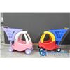 **(2) Little Tike Shopping Carts
