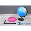 Image 1 : Pink Wall Clock & Globe
