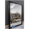 **Black Framed Mirror