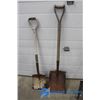 Image 2 : **(4) Assorted Metal Shovels