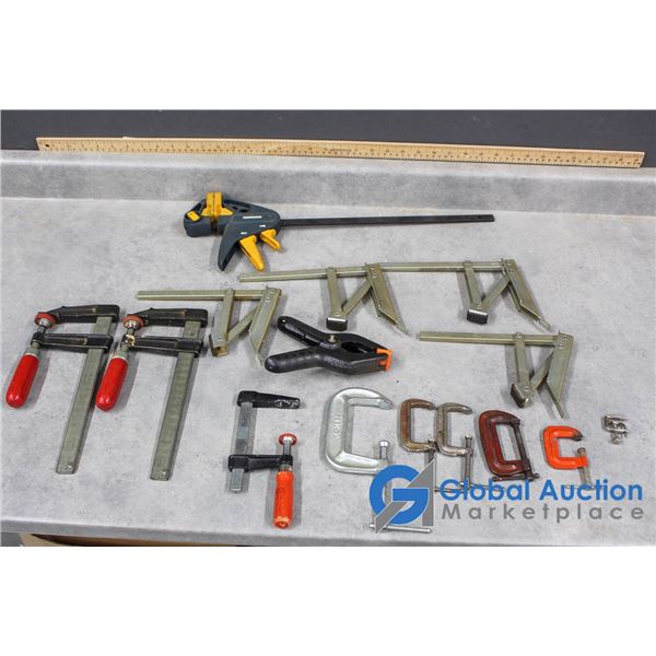 Assorted Clamps