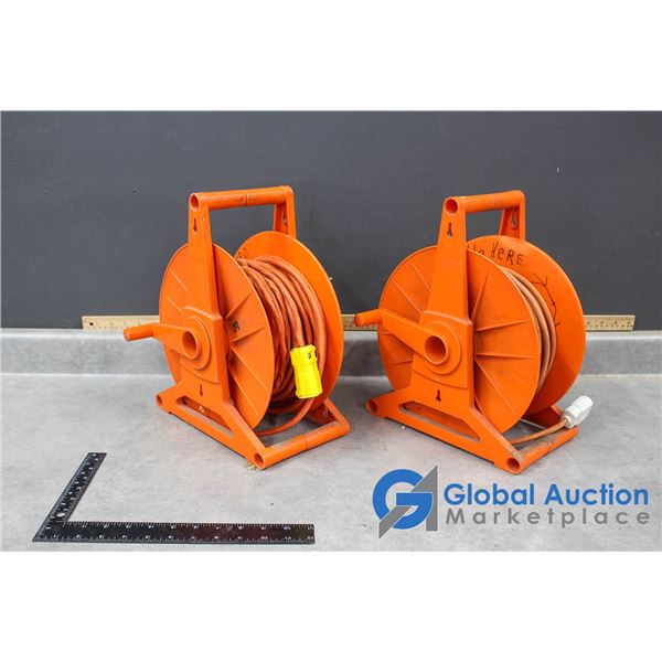 (2) Extension Cords on Reels