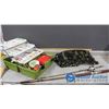 Image 1 : Tackle Box w/Contents & Fishing Rod