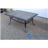 Image 3 : **Metal & Tile Outdoor Table