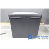 Image 4 : (4) Black Storex Storage Bins