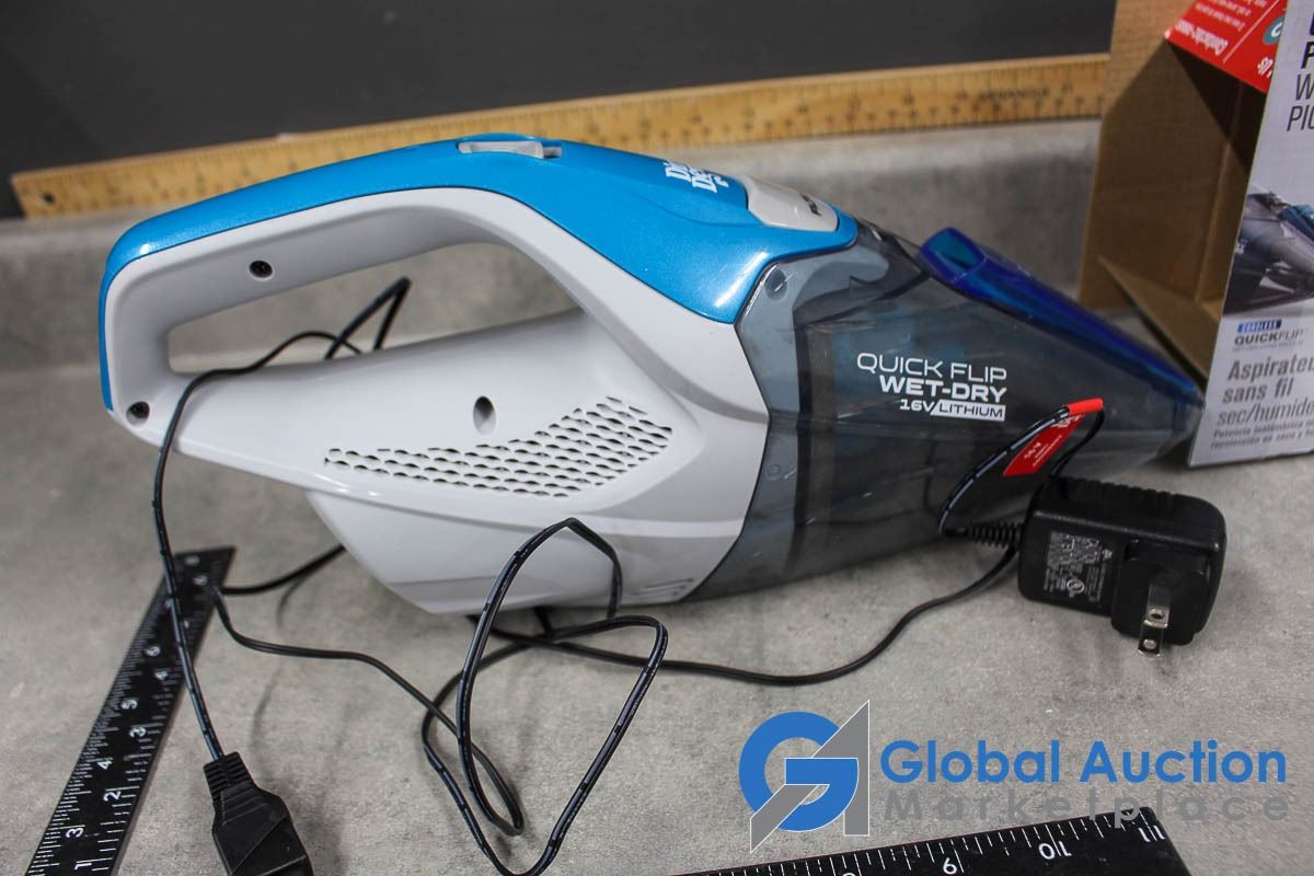 Dirt Devil 18V Rechargeable Wet/Dry Vac