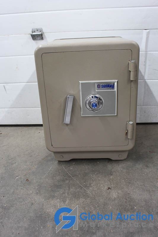 Sentry Safe Metal Rusted **Sentry Metal Safe On Wheels