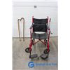 Image 1 : **Wheel Chair w/Custom Brake 