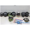 Image 2 : **(9) Paintball Masks