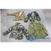 Image 1 : **(4) Assorted Camo Jackets