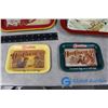 Image 2 : (4) Advertising Trays - Coca-Cola; Carnation & The Queen