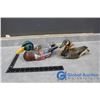 Image 1 : (1) Wooden Canadian Goose & (1) Wooden Mallard