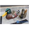 Image 2 : (1) Wooden Canadian Goose & (1) Wooden Mallard