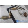 Image 5 : (3) Vintage Hand Drills w/(2) Extra Bits