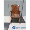 Image 1 : Vintage Children's Winnie The Pooh Rocking Chair w/Tray