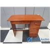 Image 1 : Home Built Wooden Desk w/ (4) Drawers