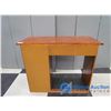 Image 3 : Home Built Wooden Desk w/ (4) Drawers