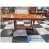 Image 5 : Wooden Dining Table w/ (4) Chairs & (2) Leaves