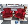 Image 1 : **(2) French Provincial Arm Chairs (BID PRICE TIMES 2)