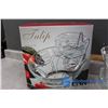 Image 2 : Vintage "Tulip" Chip & Dip Bowl w/Box