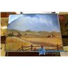 Image 1 : **Framed Irene Reynolds Canvas Painting