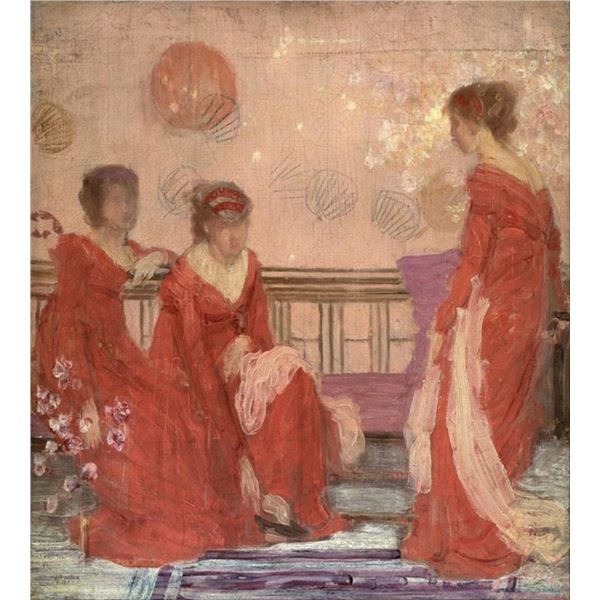 Whistler - Harmony in Flesh Colour and Red