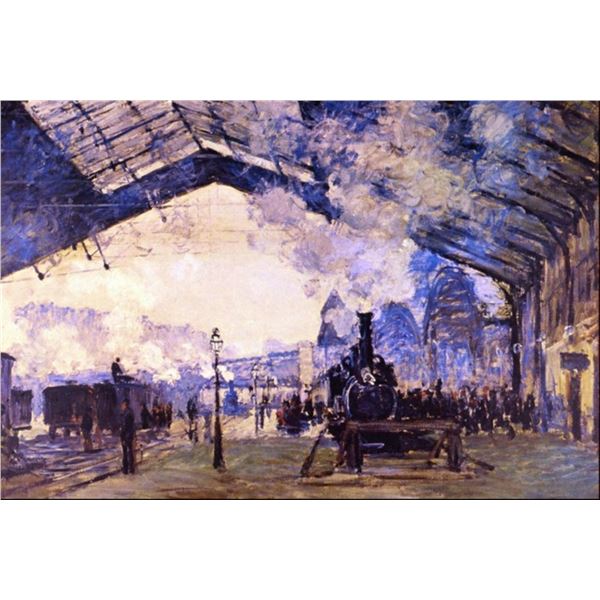 Claude Monet - Old St Lazarre Station