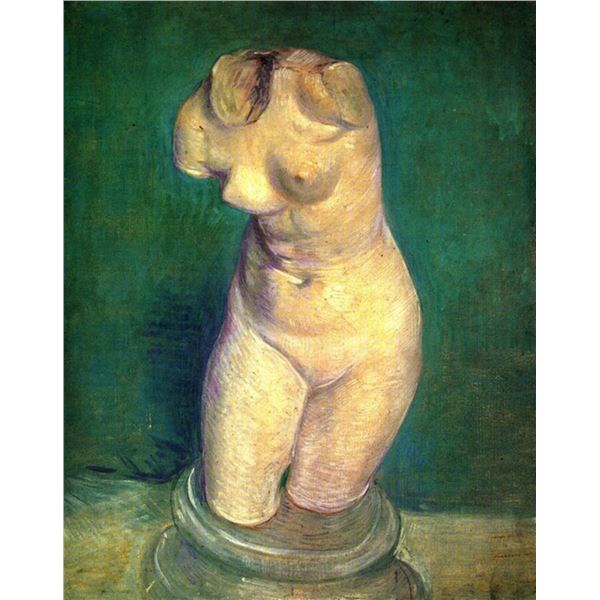 Van Gogh - Plaster Statuette Of A Female Torso 6