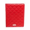 Image 1 : Marc Jacobs Red Tufted Leather Tablet Case