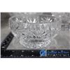 Image 5 : Assorted Lot of Crystalware - Bowls, Ashtray, Creamer, Candy Dishes